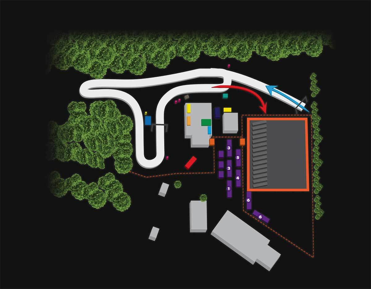 Sundown Race Map