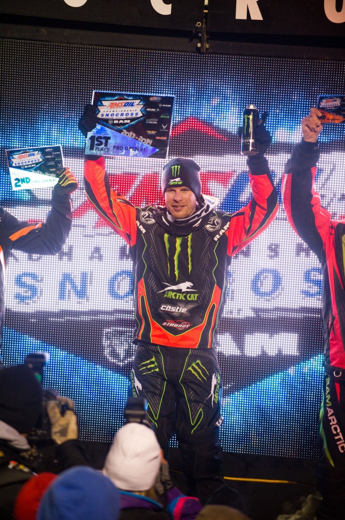 Tucker Hibbert Podium Win