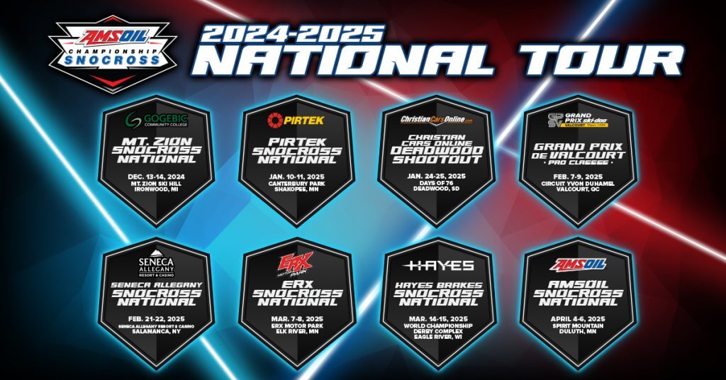 Snocross schedule AMSOIL Championship Snocross