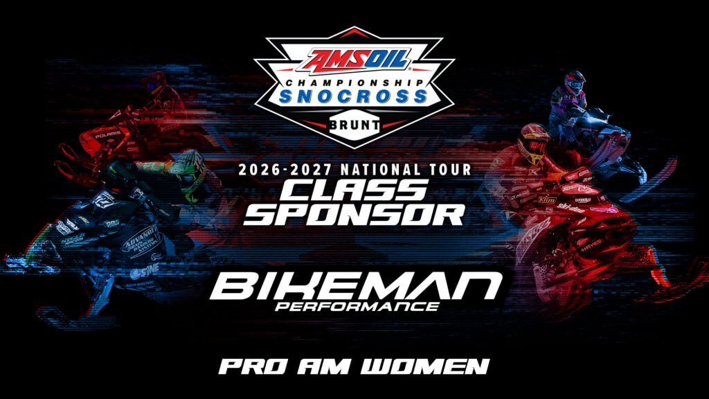 Bikeman Returns as Pro Am Women’s Class Sponsor for 2026–2027 AMSOIL Championship Snocross Season