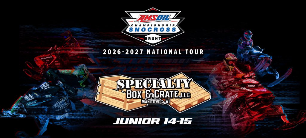 Specialty Box & Crate Returns as Jr. 14–15 Class Sponsor for 2026–2027 AMSOIL Championship Snocross Season