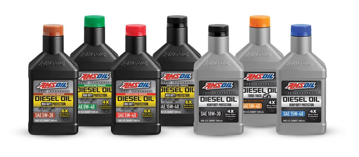 Amsoil Signature Series Max-Duty Synthetic DIESEL Oil 5W-40