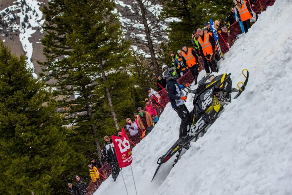 SKIDOO XTEAM HILLCLIMBERS TAKE NINE TITLES AT JACKSON HOLE WORLD